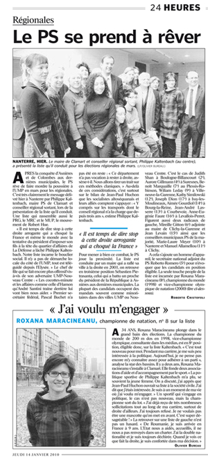 Le-Parisien-14-janvier-2010-Le-ps-se-prend-a-rever