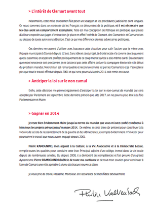 Lettre aux Clamartois 2