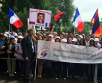 Manouchian inauguration jeunes arméniens